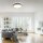 Plafonnier LED Gris Naturel Ø40 cm 3400 lm dimmable