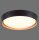 LED Deckenleuchte Schwarz Natur Ø40 cm 3400 lm dimmbar