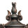 Garten Standleuchte BISHOP H:117cm in Bronze antik