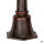 Garten Standleuchte BISHOP H:117cm in Bronze antik