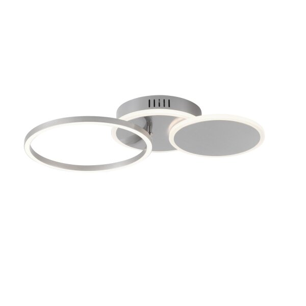 LED Deckenlampe Ring verstellbar Metall 3000K Modern