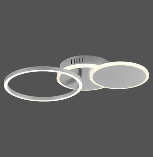 LED Deckenlampe Ring verstellbar Metall 3000K Modern