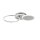 LED Deckenlampe Ring verstellbar Metall 3000K Modern