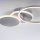LED Deckenlampe Ring verstellbar Metall 3000K Modern