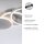 LED Deckenlampe Ring verstellbar Metall 3000K Modern