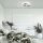 LED Deckenlampe Ring verstellbar Metall 3000K Modern