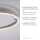 LED Deckenlampe Aluminium Metall Ø39,3 cm 20 W dimmbar