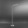 Schwenkbare LED Stehlampe in Stahl 3000 K dimmbar