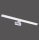 Applique LED en métal chromé 1550 lm blanc neutre 60 cm