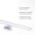 Applique LED en métal chromé 1550 lm blanc neutre 60 cm