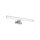 LED Wandlampe in Chrom Metall 4000 K neutralweiß 7 W