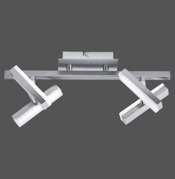 LED Deckenspot in Stahl Metall beweglich 225 lm 39 cm