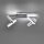 LED Deckenspot in Stahl Metall beweglich 225 lm 39 cm