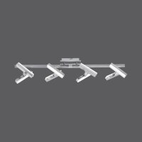 LED Deckenspot in Stahl Metall flexibel 225 lm 70 cm