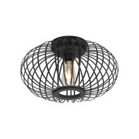 Deckenlampe Skandinavisch Metall Holz E27 rund &Oslash;40 cm