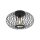 Deckenlampe Skandinavisch Metall Holz E27 rund Ø40 cm