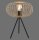 Tripod Lampe de table Scandinave Abat-jour en bois E27 41 cm