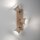 Deckenspot Stoff Holz E27 3-flmg beweglich Taupe Natur