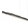 LED Pendelleuchte Anthrazit Metall 13 W 165 cm länglich