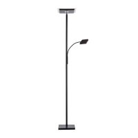 Lèche plafond LED flexible noir Touch 190 cm bras...