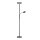 Flexibler LED Deckenfluter Schwarz Touch 190 cm Lesearm