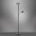 Flexibler LED Deckenfluter Schwarz Touch 190 cm Lesearm