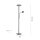 Flexibler LED Deckenfluter Schwarz Touch 190 cm Lesearm