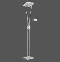 Plafonnier LED verre acrylique métal bouton...