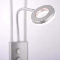 Plafonnier LED verre acrylique métal bouton...