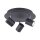 Verstellbarer Deckenspot Metall Schwarz GU10 Ø35 cm