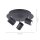Verstellbarer Deckenspot Metall Schwarz GU10 Ø35 cm