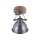 Spot mobile de plafond bois métal E14 Industrial