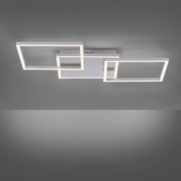 Lampe de plafonnier LED ajustable en acier L:75 cm 3000 K