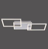 Lampe de plafonnier LED ajustable en acier L:75 cm 3000 K