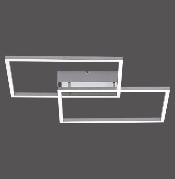 LED Deckenlampe in Stahl L:50,4 cm 2700-5000 K dimmbar