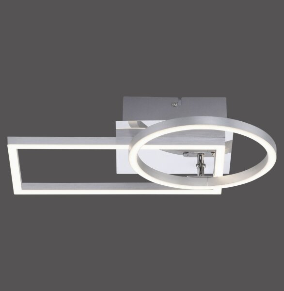 Plafonnier LED ajustable en acier L:37 cm 1260 lm