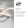 LED Deckenlampe Metall in Stahl 3000 K 4700 lm stilvoll