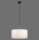 Suspension ronde papier bois E27 Ø44,5 cm confortable