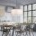 Suspension ronde papier bois E27 Ø44,5 cm confortable