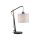 Blendarme Tischlampe Papier Holz E27 48 cm Leselicht