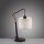 Blendarme Tischlampe Papier Holz E27 48 cm Leselicht