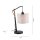Blendarme Tischlampe Papier Holz E27 48 cm Leselicht