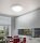 Blendarme LED Deckenlampe Weiß Ø24,5 cm rund 3000 K