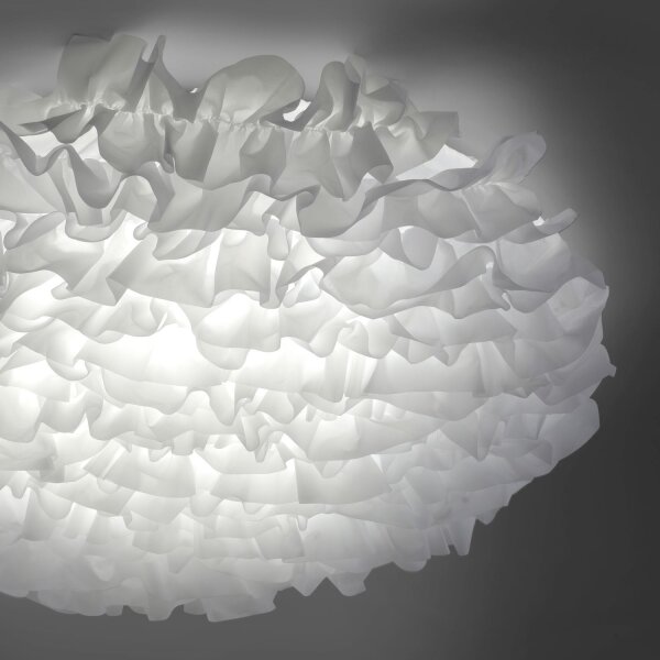 Plafonnier LED Tissu Blanc rond Ø75 cm 2700-5000 K