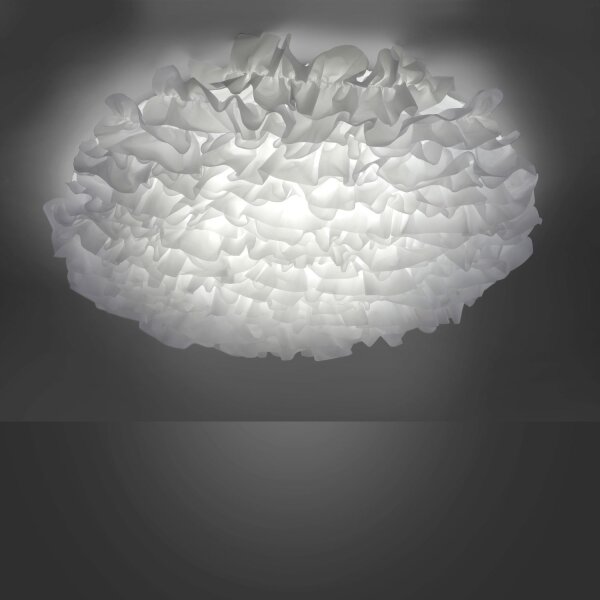 Plafonnier LED Tissu Blanc rond Ø75 cm 2700-5000 K