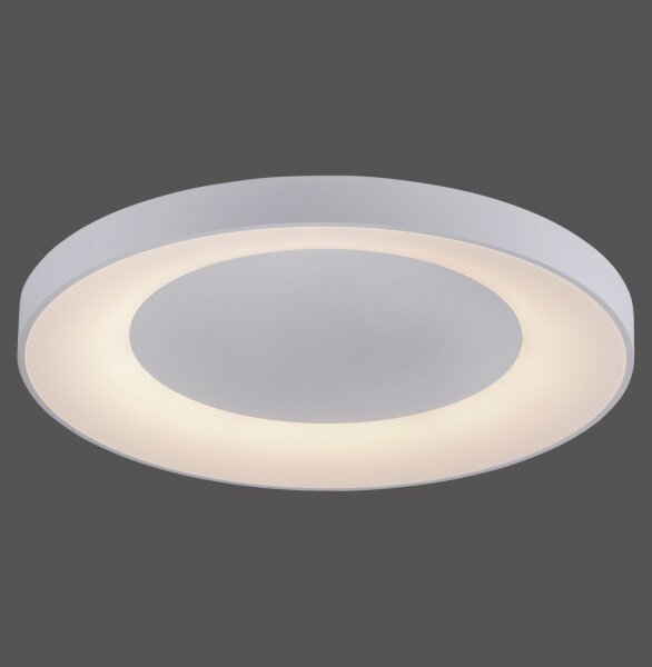 LED Deckenlampe mit Fernbedienung dimmbar Weiß Ø70 cm