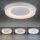 LED Deckenlampe mit Fernbedienung dimmbar Weiß Ø70 cm