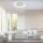 LED Deckenlampe mit Fernbedienung dimmbar Weiß Ø70 cm