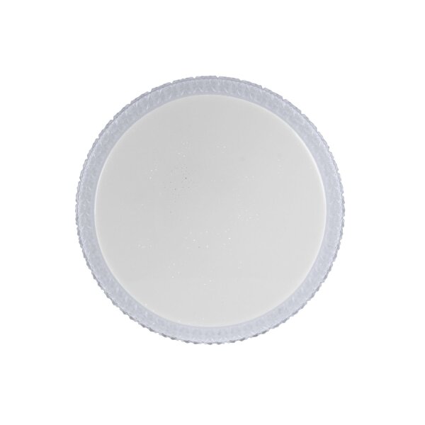 LED Deckenleuchte Sternenhimmel Glas rund Ø30 cm 9 W