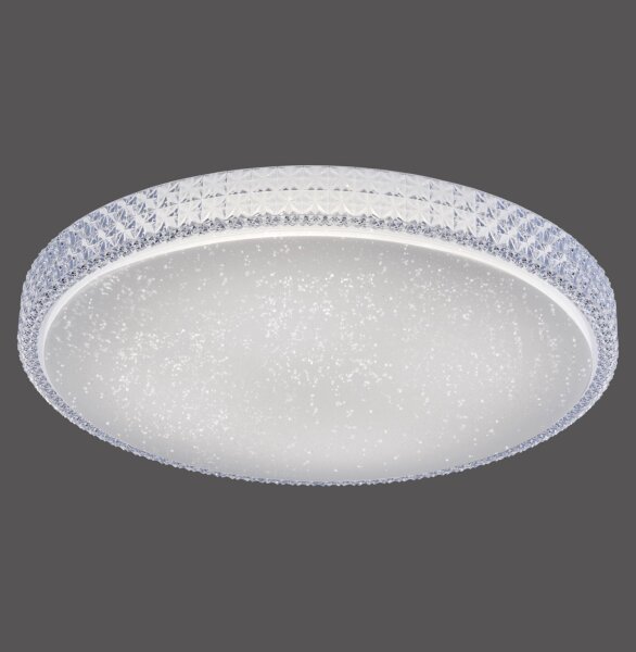 Lampe de plafonnier LED Ciel étoilé Ø60 cm 36 W Télécommande